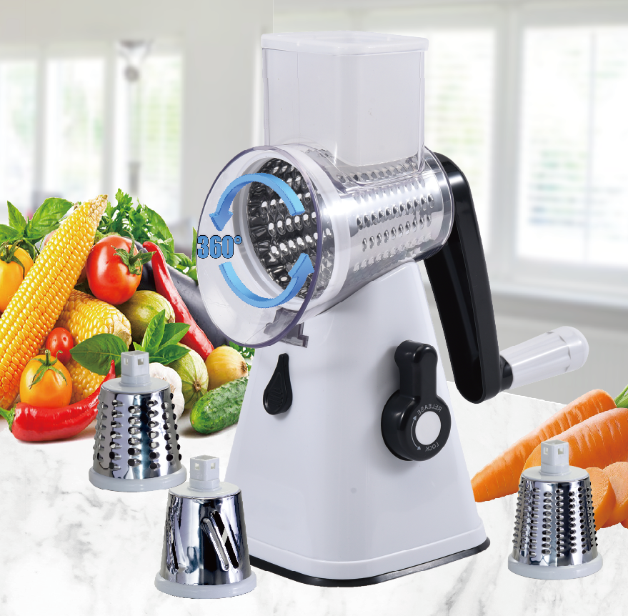 grater druma meicneoir 3 in 1 slicer glasraí
